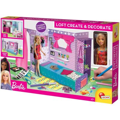 Liscianigiochi Loft Jeu de Création Écologique - Barbie Liscianigiochi Loft Jeu de Création Écologique - Barbie