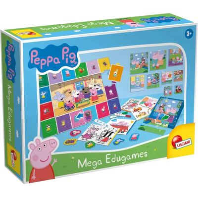 Zestaw Edukacyjny Peppa Pig - Układanki, Budowa i Rysunek Zestaw Edukacyjny Peppa Pig - Układanki, Budowa i Rysunek