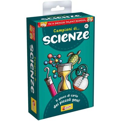 Lisciani - Genius Campione Di Scienze 92451 - Jeu de cartes éducatif Lisciani - Genius Campione Di Scienze 92451 - Jeu de cartes éducatif