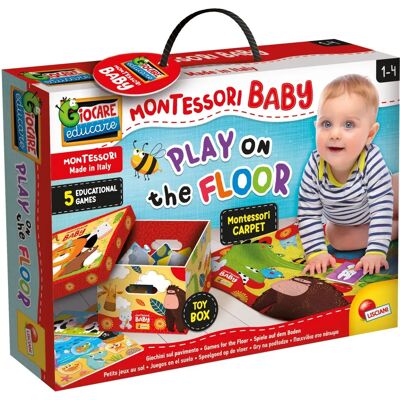 Ensemble de Jeux et Rangement Montessori - Sol au Sol Ensemble de Jeux et Rangement Montessori - Sol au Sol