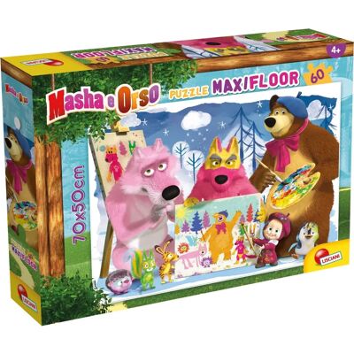 Just Entertainment B.V. Masha Vloerpuzzel 60 Stück Verve - Puzzle Just Entertainment B.V. Masha Vloerpuzzel 60 Stück Verve - Puzzle