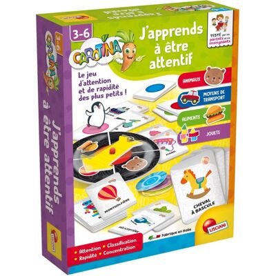 Liscianigiochi Jeu Éducatif Carotina J'apprends - Jeu Éducatif Liscianigiochi Jeu Éducatif Carotina J'apprends - Jeu Éducatif