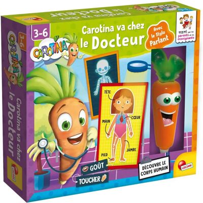 Liscianigiochi Carotina va chez le docteur - Jeu éducatif - orange Liscianigiochi Carotina va chez le docteur - Jeu éducatif - orange