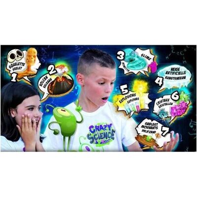 Lisciani Giochi Crazy Science - Laboratoire Scientifique pour Enfants 8+ Lisciani Giochi Crazy Science - Laboratoire Scientifique pour Enfants 8+