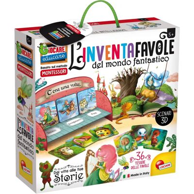 Lisciani Montessori L'Inventafavole Del Mondo Fantastico - Lernspielzeug Lisciani Montessori L'Inventafavole Del Mondo Fantastico - Lernspielzeug