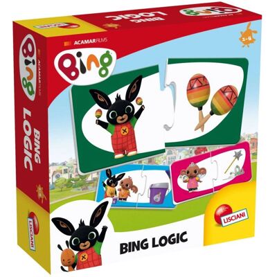 Lisciani Bing Logic Puzzle pour bébés - Jeu de société Lisciani Bing Logic Puzzle pour bébés - Jeu de société
