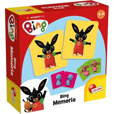 Lisciani 95230 Jouet d'apprentissage - Jeu de mémoire Bing Lisciani 95230 Jouet d'apprentissage - Jeu de mémoire Bing