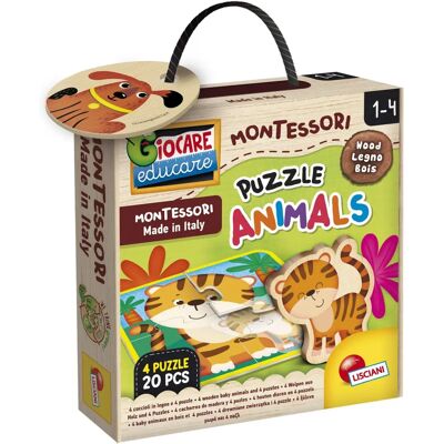 Liscianigiochi Educational Puzzle Animal Set - Child Learning Game Liscianigiochi Educational Puzzle Animal Set - Child Learning Game