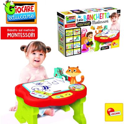 Lisciani 97166 Montessori Lernspielzeug - Bunter Aktivitätstisch Lisciani 97166 Montessori Lernspielzeug - Bunter Aktivitätstisch