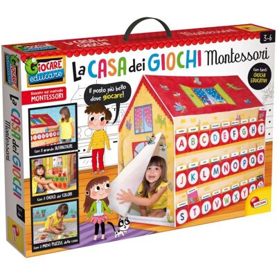 Lisciani Modell 97180 Montessori Játéktársasátor - Szenzoros és Oktató Játékok Lisciani Modell 97180 Montessori Játéktársasátor - Szenzoros és Oktató Játékok