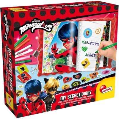 Lisciani Journal Secret de Ladybug - Pour Fans de Miraculous - Publicité Lisciani Journal Secret de Ladybug - Pour Fans de Miraculous - Publicité