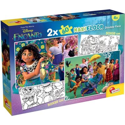 Just Entertainment B.V. Puzzle Encanto - 2 x 60 Pièces Puzzle Double Face Just Entertainment B.V. Puzzle Encanto - 2 x 60 Pièces Puzzle Double Face