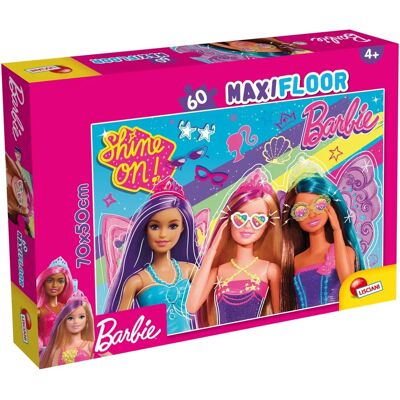 Puzzle Barbie MaxiFloor - 60 Pièces - 70 x 1,5 x 50 cm Puzzle Barbie MaxiFloor - 60 Pièces - 70 x 1,5 x 50 cm
