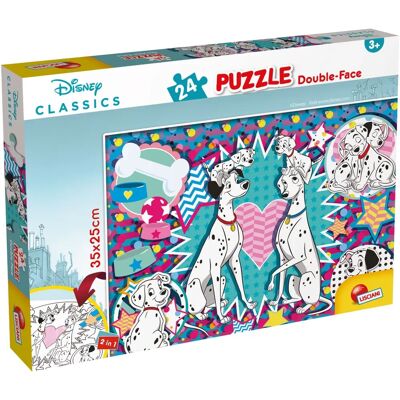 Lisciani Puzzle Disney Doubleface M-Plus 24 - Puzzle Lisciani Puzzle Disney Doubleface M-Plus 24 - Puzzle