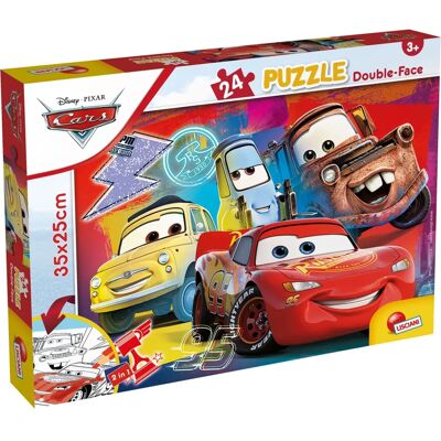 Lisciani Disney Puzzle M-Plus 24 Cars - Puzzle Lisciani Disney Puzzle M-Plus 24 Cars - Puzzle