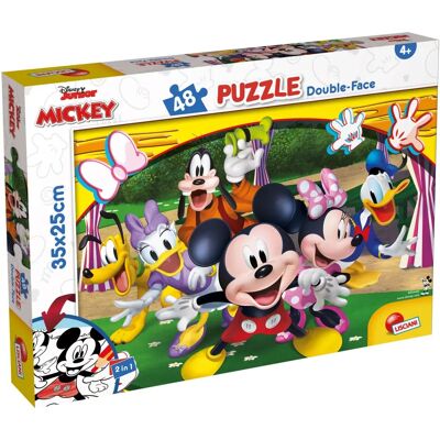 Lisciani 48 Mickey - Dubbelsidig puzzel Lisciani 48 Mickey - Dubbelsidig puzzel