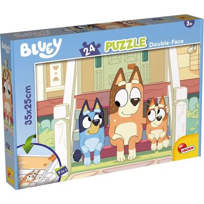 Puzzle au sol double face Bluey Mr Monkey Jocks - 24 pièces Puzzle au sol double face Bluey Mr Monkey Jocks - 24 pièces