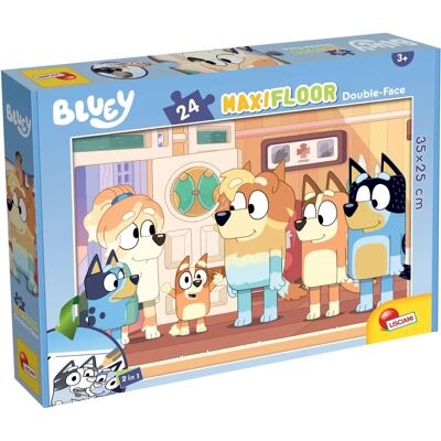 Lisciani Bluey - Puzzle Double Face 24 pièces - Puzzle Enfants Lisciani Bluey - Puzzle Double Face 24 pièces - Puzzle Enfants