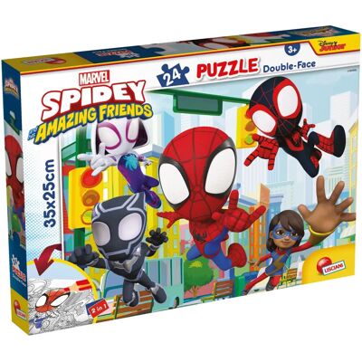 Just Entertainment B.V. Marvel Spidey Amazing Friend Puzzle - 24 Stück Just Entertainment B.V. Marvel Spidey Amazing Friend Puzzle - 24 Stück