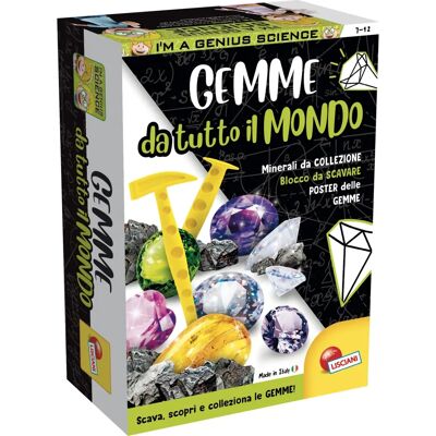 Lisciani 100200 Kinderscience-Spielzeug - Mineralogie-Kit für Kinder Lisciani 100200 Kinderscience-Spielzeug - Mineralogie-Kit für Kinder