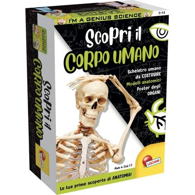 Lisciani - Piccolo Génie - Science Pocket - Découvre Le Corps Humain - Publicité Lisciani - Piccolo Génie - Science Pocket - Découvre Le Corps Humain - Publicité