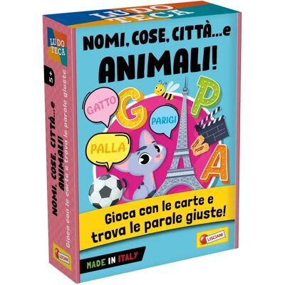 Lisciani - Lernspiel - Namen, Dinge, Städte & Tiere Lisciani - Lernspiel - Namen, Dinge, Städte & Tiere