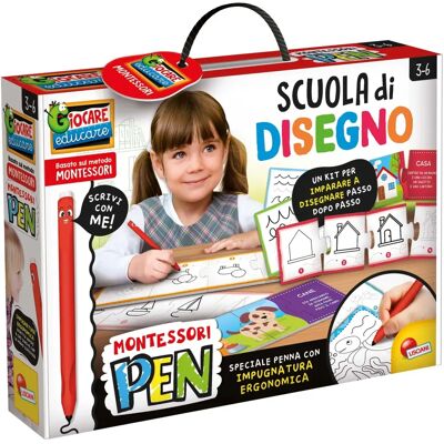 Lisciani - Montessori Zeichenstift Set - Bildendes Kunstset Lisciani - Montessori Zeichenstift Set - Bildendes Kunstset