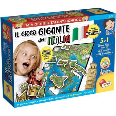 Lisciani Giochi Lisciani Je suis un Génie Puzzle Géant de l’Italie - Jeu Éducatif - Publicité Lisciani Giochi Lisciani Je suis un Génie Puzzle Géant de l’Italie - Jeu Éducatif - Publicité