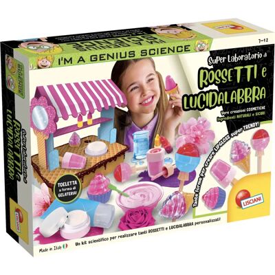 Lisciani - Super Laboratorio Di Rossetti E Lucidalabbra - Kit de maquillage - Publicité Lisciani - Super Laboratorio Di Rossetti E Lucidalabbra - Kit de maquillage - Publicité