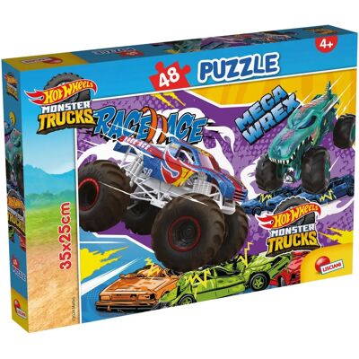 Hot Wheels Puzzle M-Plus 48 - Puzzel voor Kinderen Hot Wheels Puzzle M-Plus 48 - Puzzel voor Kinderen