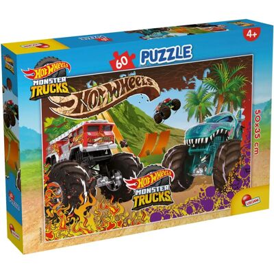 Hot Wheels Puzzle 60 - Puzzel Hot Wheels Puzzle 60 - Puzzel