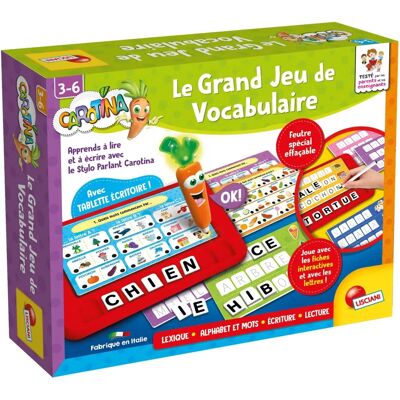 Jeu Éducatif Liscianigiochi Lisciani Giochi Le Grand Jeu Vocabulaire - Jeu Éducatif Jeu Éducatif Liscianigiochi Lisciani Giochi Le Grand Jeu Vocabulaire - Jeu Éducatif