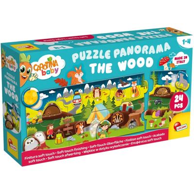 Lisciani Carotina Baby - Puzzle Panorama - La Forêt - Puzzle Interactif pour Enfants 1-4 ans - Publicité Lisciani Carotina Baby - Puzzle Panorama - La Forêt - Puzzle Interactif pour Enfants 1-4 ans - Publicité