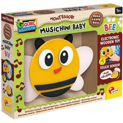 Lisciani Montessori Holzspielzeug - Musikalische Biene Lisciani Montessori Holzspielzeug - Musikalische Biene