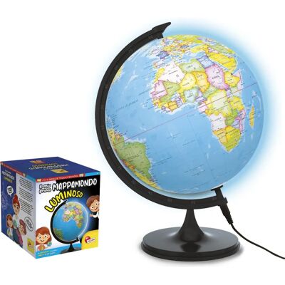 Lisciani - Min Första Ljusande Världskarta - 26 Cm - Lärande om Geografi Lisciani - Min Första Ljusande Världskarta - 26 Cm - Lärande om Geografi