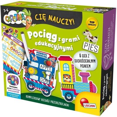 Lisciani Carotina - Edukacyjny pociąg - 3+ lat Lisciani Carotina - Edukacyjny pociąg - 3+ lat