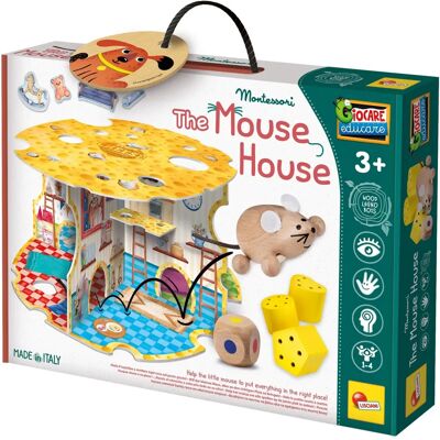 Lindt - Liscianigiochi Montessori Baby Wood - Educatief Houten Speelgoed voor Kinderen 3+ Lindt - Liscianigiochi Montessori Baby Wood - Educatief Houten Speelgoed voor Kinderen 3+
