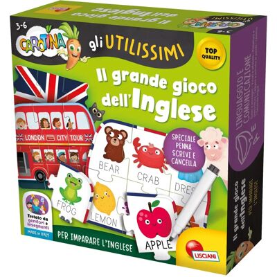 Lisciani Carotina Utbildningsspel - Pussel för att lära engelska Lisciani Carotina Utbildningsspel - Pussel för att lära engelska
