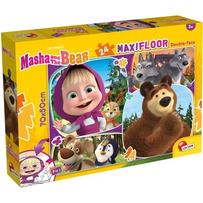 Lindt Liscianigiochi Masha E Orso Puzzle Maxi Floor - Puzzle Lindt Liscianigiochi Masha E Orso Puzzle Maxi Floor - Puzzle
