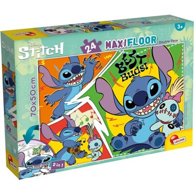 Lindt Liscianigiochi Lilo E Stitch Puzzle Maxi Floor 24 Pièces Lindt Liscianigiochi Lilo E Stitch Puzzle Maxi Floor 24 Pièces