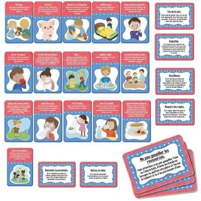 Marque - Modèle - Communication, Empathie, Respect - Jeu de Cartes Éducatif - COMPÉTENCES DE VIE - Publicité Marque - Modèle - Communication, Empathie, Respect - Jeu de Cartes Éducatif - COMPÉTENCES DE VIE - Publicité