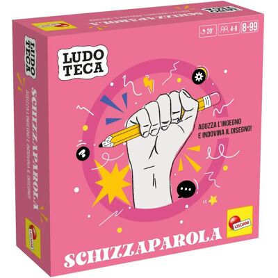 Lisciani Giochi - Ludoteca Pocket Schizzaparola - Brettspiel Lisciani Giochi - Ludoteca Pocket Schizzaparola - Brettspiel