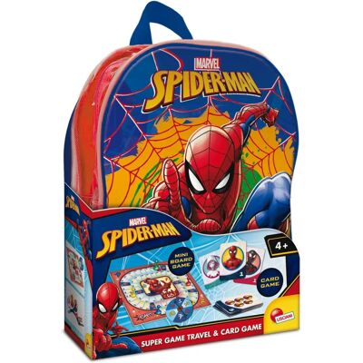 Lindt - Liscianigiochi Spider-Man Rucksack-Set - Reise- & Kartenspiel Lindt - Liscianigiochi Spider-Man Rucksack-Set - Reise- & Kartenspiel