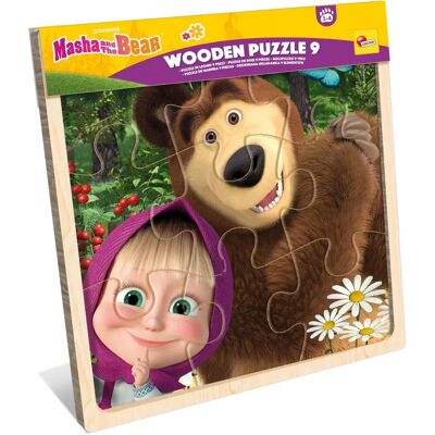 Lisciani Masha Holzpuzzle - 9 In Display 6 Lisciani Masha Holzpuzzle - 9 In Display 6