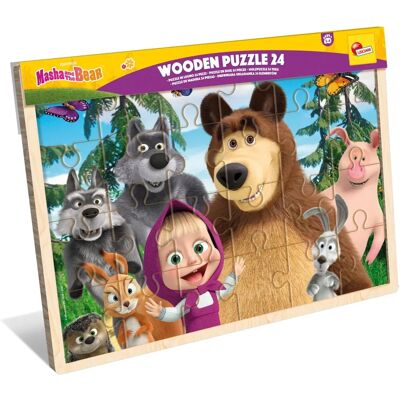 Lisciani Masha Holzpuzzle - 24 Teile - Display 6 Lisciani Masha Holzpuzzle - 24 Teile - Display 6