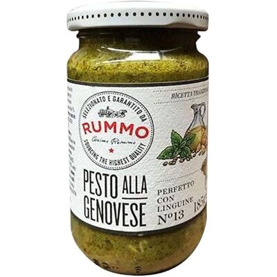 Rummo Pesto alla Genovese - Italialainen Basilika & Juustokastike Rummo Pesto alla Genovese - Italialainen Basilika & Juustokastike