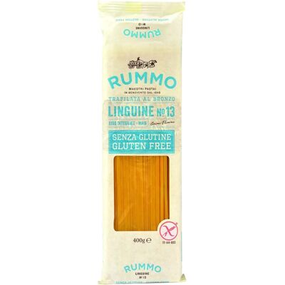 Pâtes sans gluten au riz complet et maïs - Rummo - Publicité Pâtes sans gluten au riz complet et maïs - Rummo - Publicité