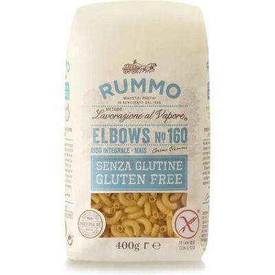 Rummo N160 Pasta di riso integrale e mais - Senza glutine, 400g Rummo N160 Pasta di riso integrale e mais - Senza glutine, 400g