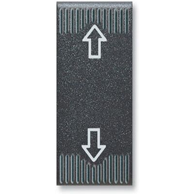 AVE 45353 Schalterknopf - 1P 10A - Schwarz - Steuerung Jalousien AVE 45353 Schalterknopf - 1P 10A - Schwarz - Steuerung Jalousien