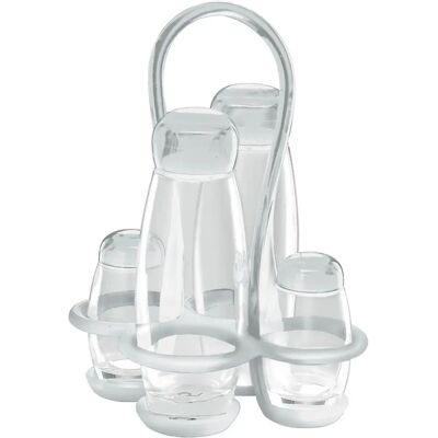 Set dispenser Gocce di Guzzini - Trasparente Set dispenser Gocce di Guzzini - Trasparente